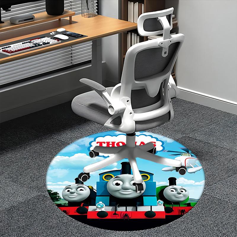 Thomas,Friends Chair mat Round Rug Office carpet, Non slip, Suitable for Living Rooms, Bedrooms decor.1205186a 80cm by 80cm
Thomas,Friends Chair mat Round Rug Office carpet, Non slip, Suitable for Living Rooms, Bedrooms decor.1205186a 80cm by 80cm