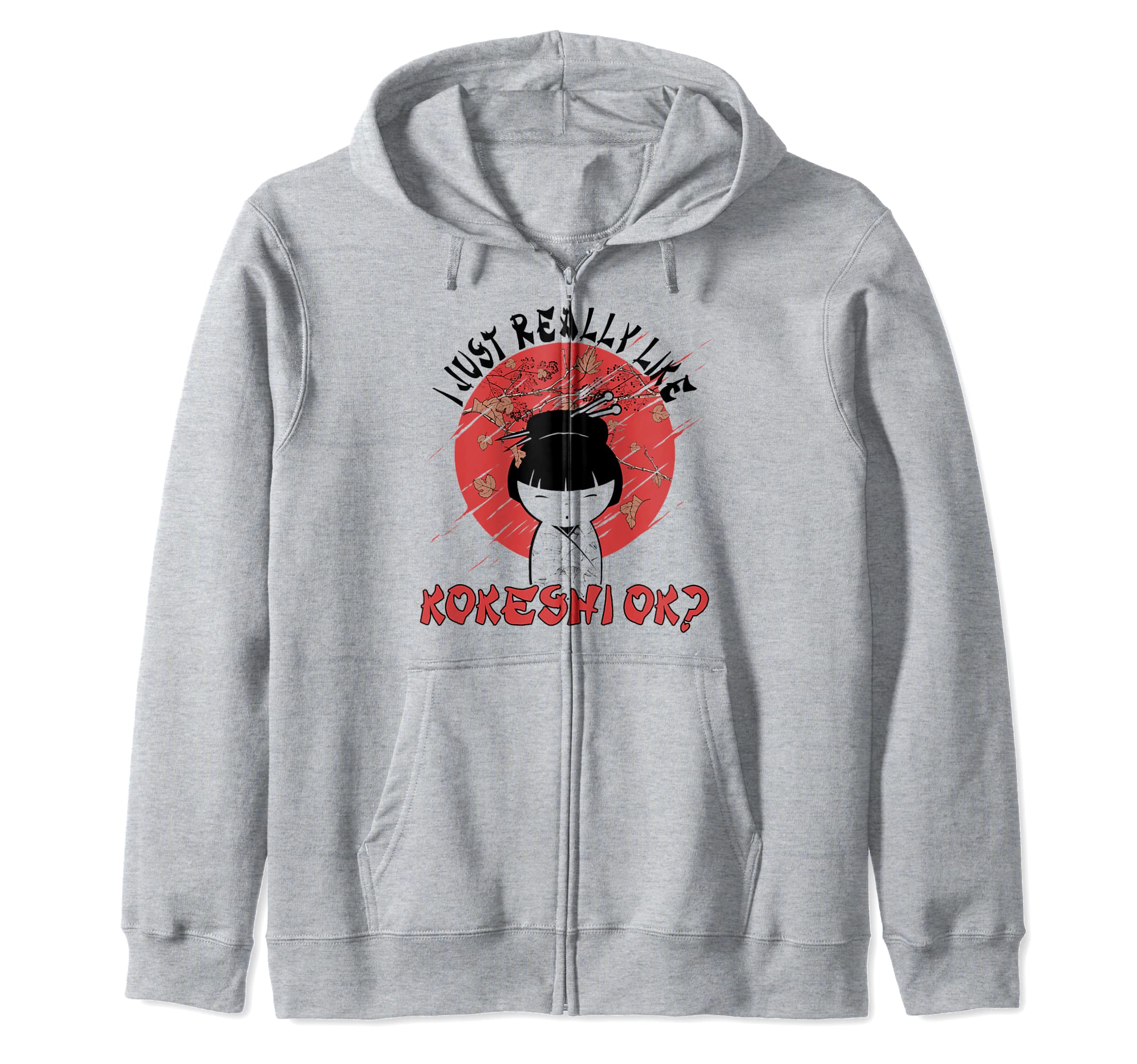 Костюм для вечеринки Кукла Кокэси Вы действительно любите Толстовку на молнии - Кокэси серый
Костюм для вечеринки Кукла Кокэси Вы действительно любите Толстовку на молнии - Кокэси серый