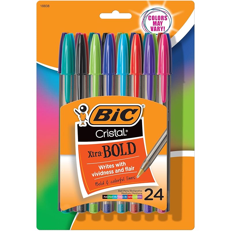 Bic Japan Cristal Xtra Bold Stic Ballpoint Pen
Bic Japan Cristal Xtra Bold Stic Ballpoint Pen