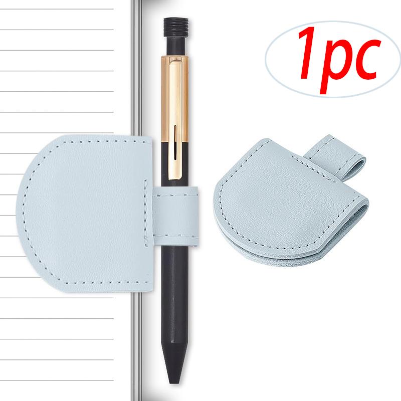 1/2/5pcs PU Leather Page Marker Magnetic bookmark pen holder, multi-functional dual-purpose pencil holder for Student
1/2/5pcs PU Leather Page Marker Magnetic bookmark pen holder, multi-functional dual-purpose pencil holder for Student