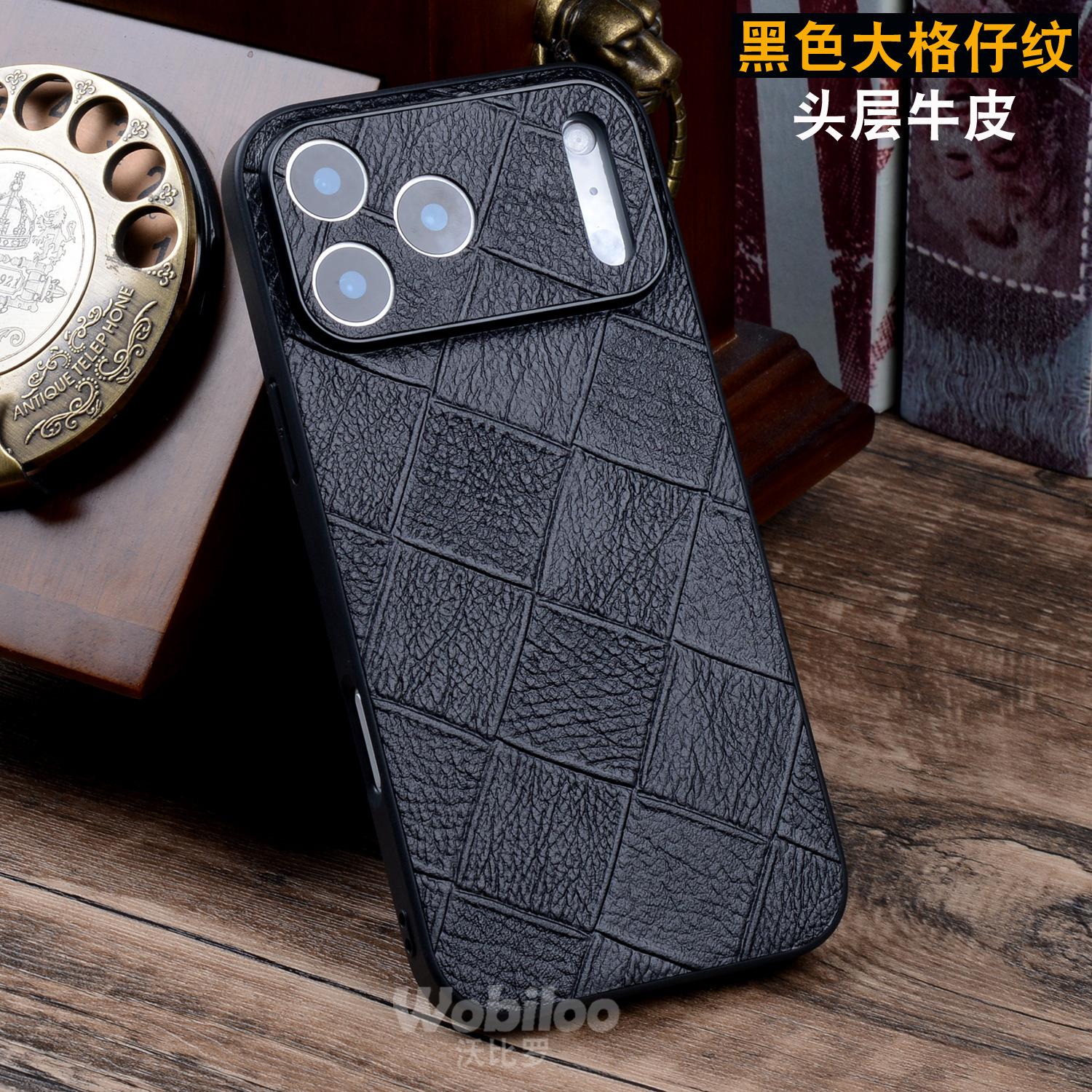 High-end Cowhide Texture Leather Case for iPhone 17 Pro Max 17Pro Air Precise Camera Lens Protection Mobile Phone Hard Shell iPhone17
High-end Cowhide Texture Leather Case for iPhone 17 Pro Max 17Pro Air Precise Camera Lens Protection Mobile Phone Hard Shell iPhone17