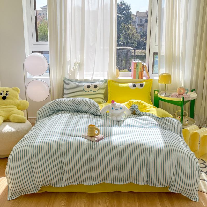 Бесплатная доставка Новый набор постельного белья из стираного хлопка из 4 предметов Алоэ для студенческого общежития 1.8m: 180*220, 230*230, 48*74*2
Бесплатная доставка Новый набор постельного белья из стираного хлопка из 4 предметов Алоэ для студенческого общежития 1.8m: 180*220, 230*230, 48*74*2