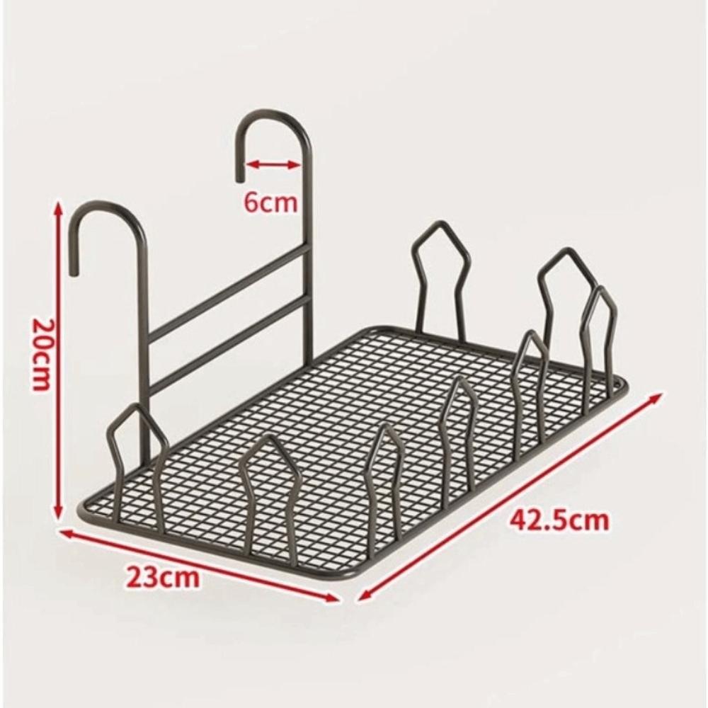 Metal Balcony Shoe Drying Rack Multi Functional Hanging Drying Rack Balcony чёрный
Metal Balcony Shoe Drying Rack Multi Functional Hanging Drying Rack Balcony чёрный