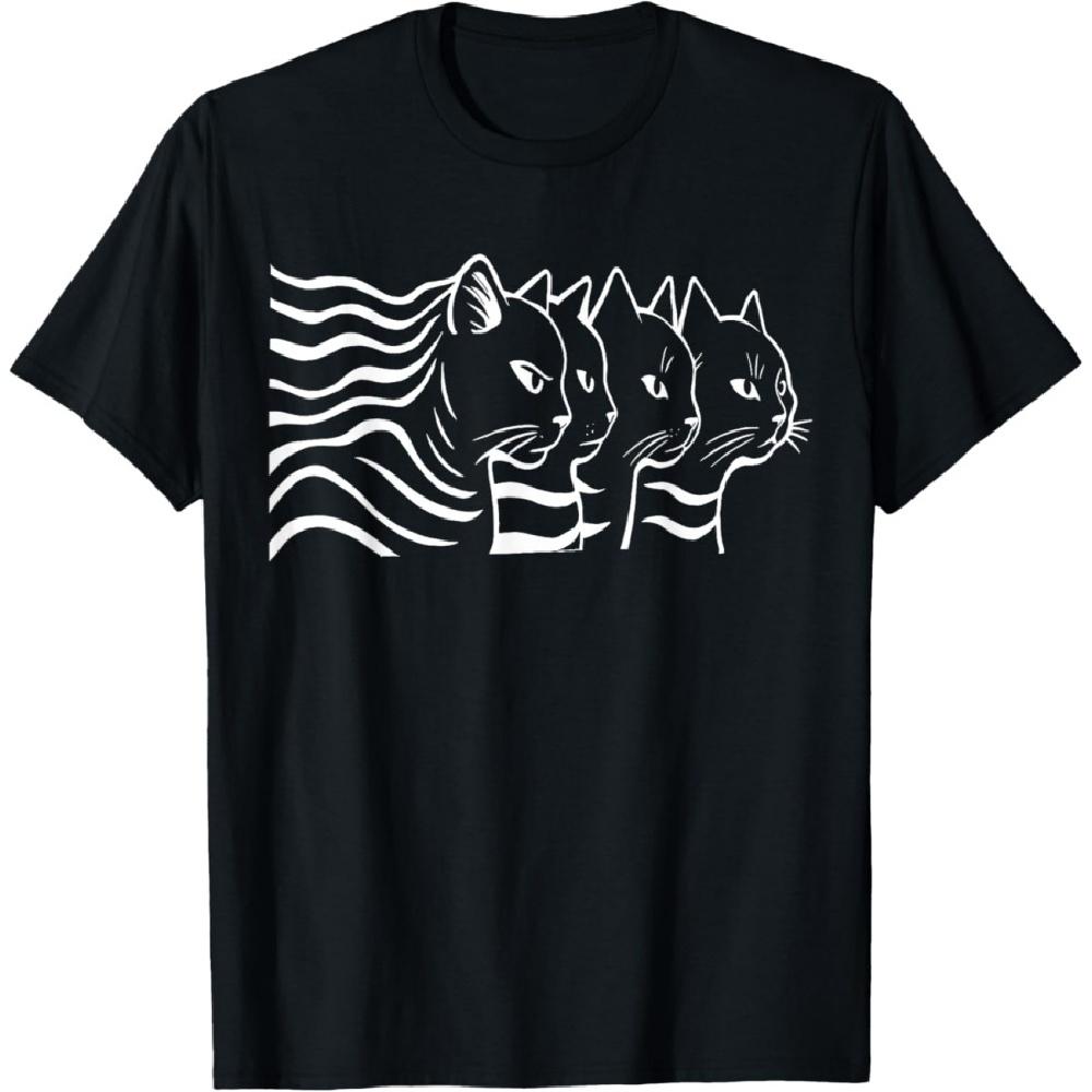 Abstract Cat Wave Optical Illusion Line Art Design T-Shirt XXXXXL
Abstract Cat Wave Optical Illusion Line Art Design T-Shirt XXXXXL