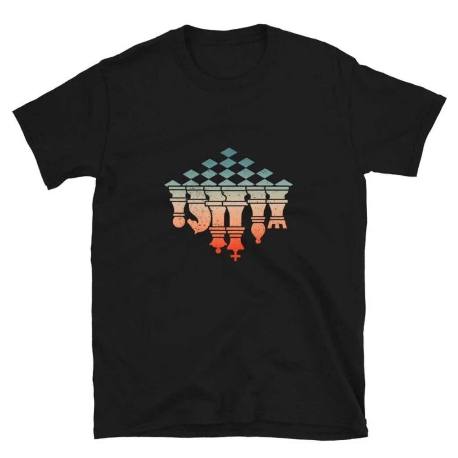 Chess Board Pieces Unisex T-Shirt Chess Player Gift Tee Tops Men Women Universal Summer Fashion Casual Crewneck Cotton T-shirt XXXXXL чорний
Chess Board Pieces Unisex T-Shirt Chess Player Gift Tee Tops Men Women Universal Summer Fashion Casual Crewneck Cotton T-shirt XXXXXL чорний