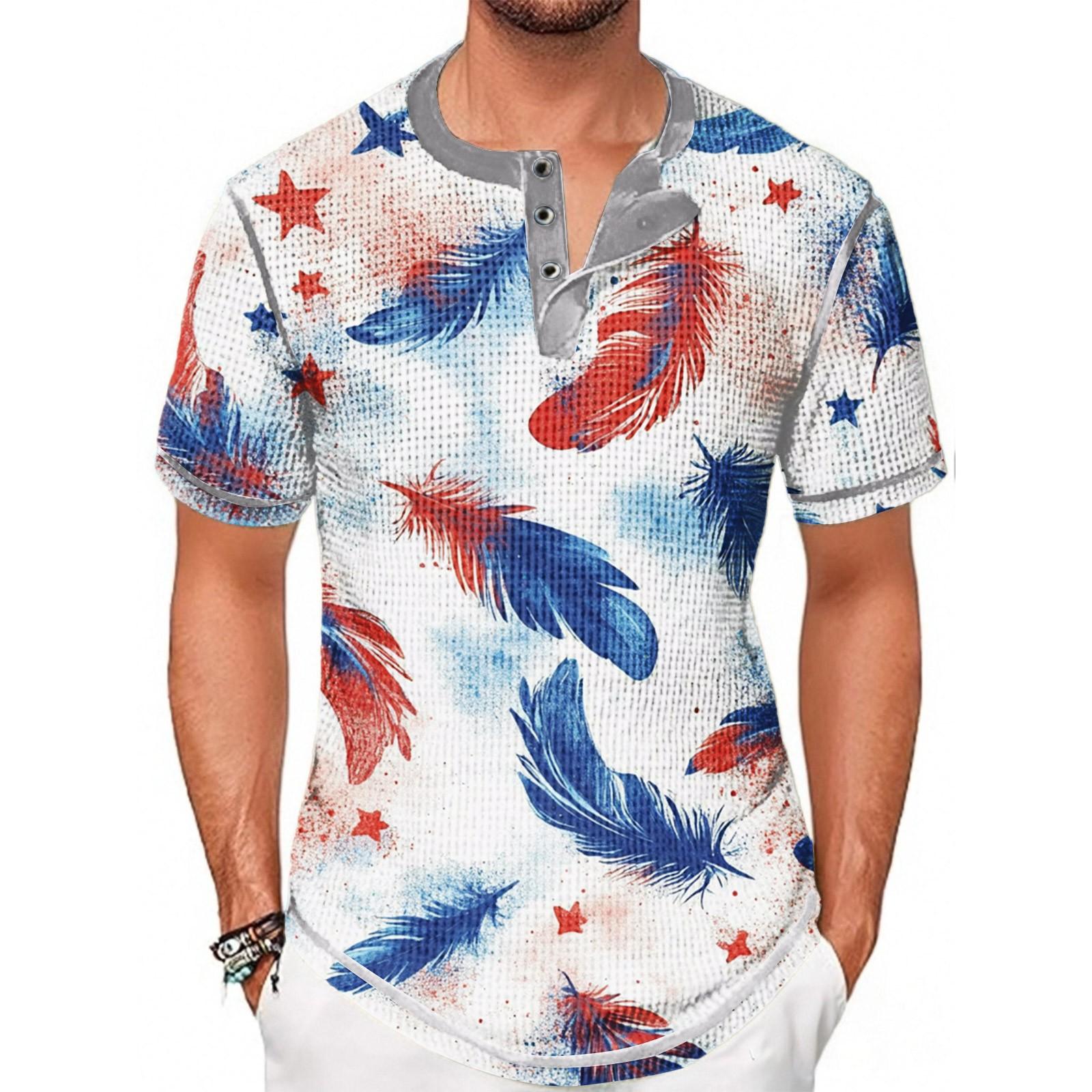 Летняя мужская футболка с воротником-стойкой и короткими рукавами с принтом «День независимости» XL винный
Летняя мужская футболка с воротником-стойкой и короткими рукавами с принтом «День независимости» XL винный