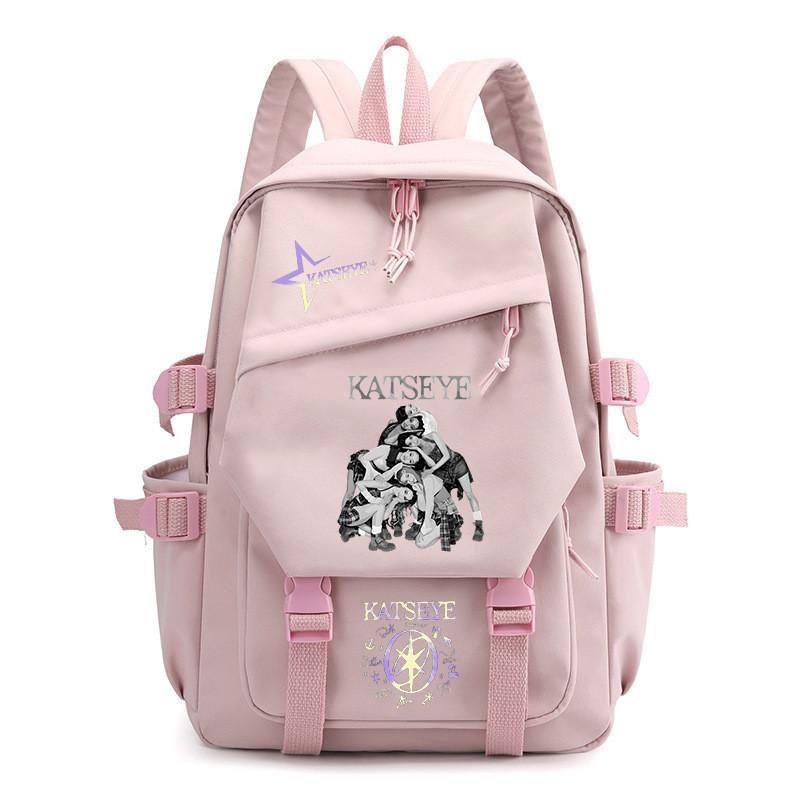 Korea Pop Stars KATSEYE Printed Backpack Student School Waterproof Canvas Nylon Bag
Korea Pop Stars KATSEYE Printed Backpack Student School Waterproof Canvas Nylon Bag