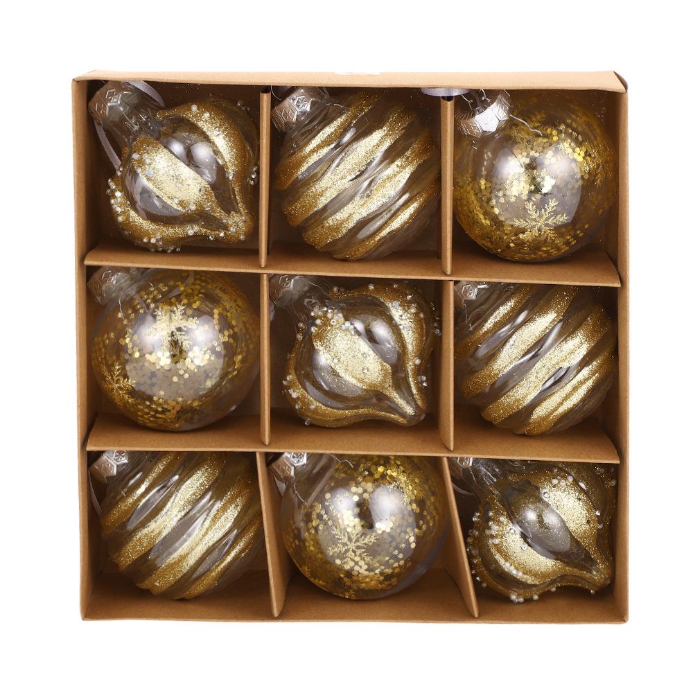 Creative & Exquisite Christmas Hat and Tree Ornament 8cm Set of 9 золотий
Creative & Exquisite Christmas Hat and Tree Ornament 8cm Set of 9 золотий