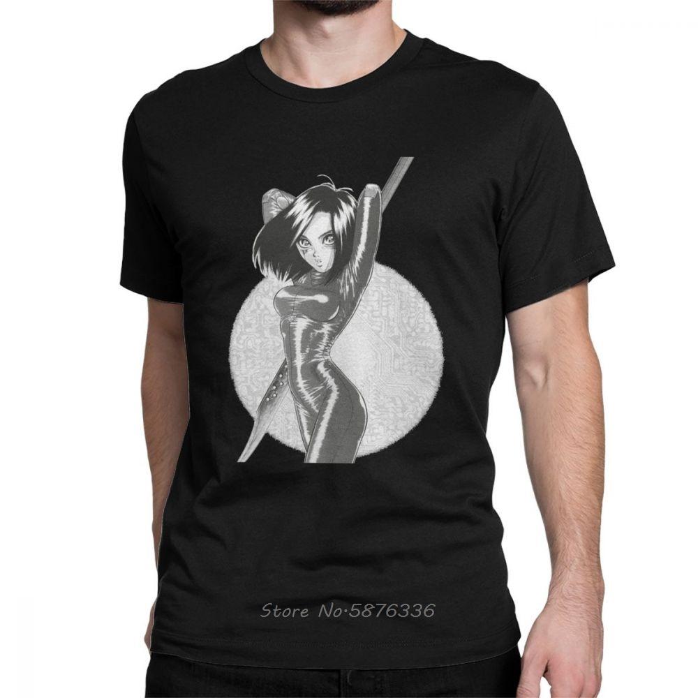 Mans Alita Battle Angel T Shirts Gunnm Gally Sword Vintage Short Sleeve Tees oNeck Clothing Cotton White TShirt 4XL
Mans Alita Battle Angel T Shirts Gunnm Gally Sword Vintage Short Sleeve Tees oNeck Clothing Cotton White TShirt 4XL