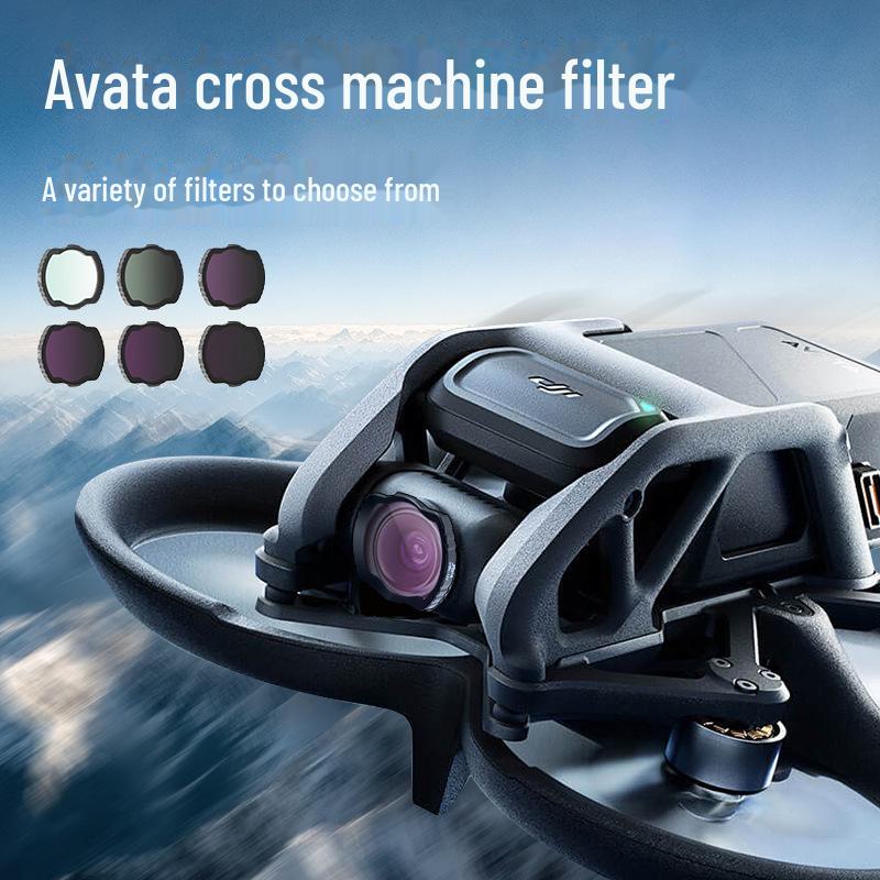 Фильтр JSR для DJI Avata: Аксессуары для фотофильтров Cross-Machine ND Dimming и CPL Polarizing.
Фильтр JSR для DJI Avata: Аксессуары для фотофильтров Cross-Machine ND Dimming и CPL Polarizing.