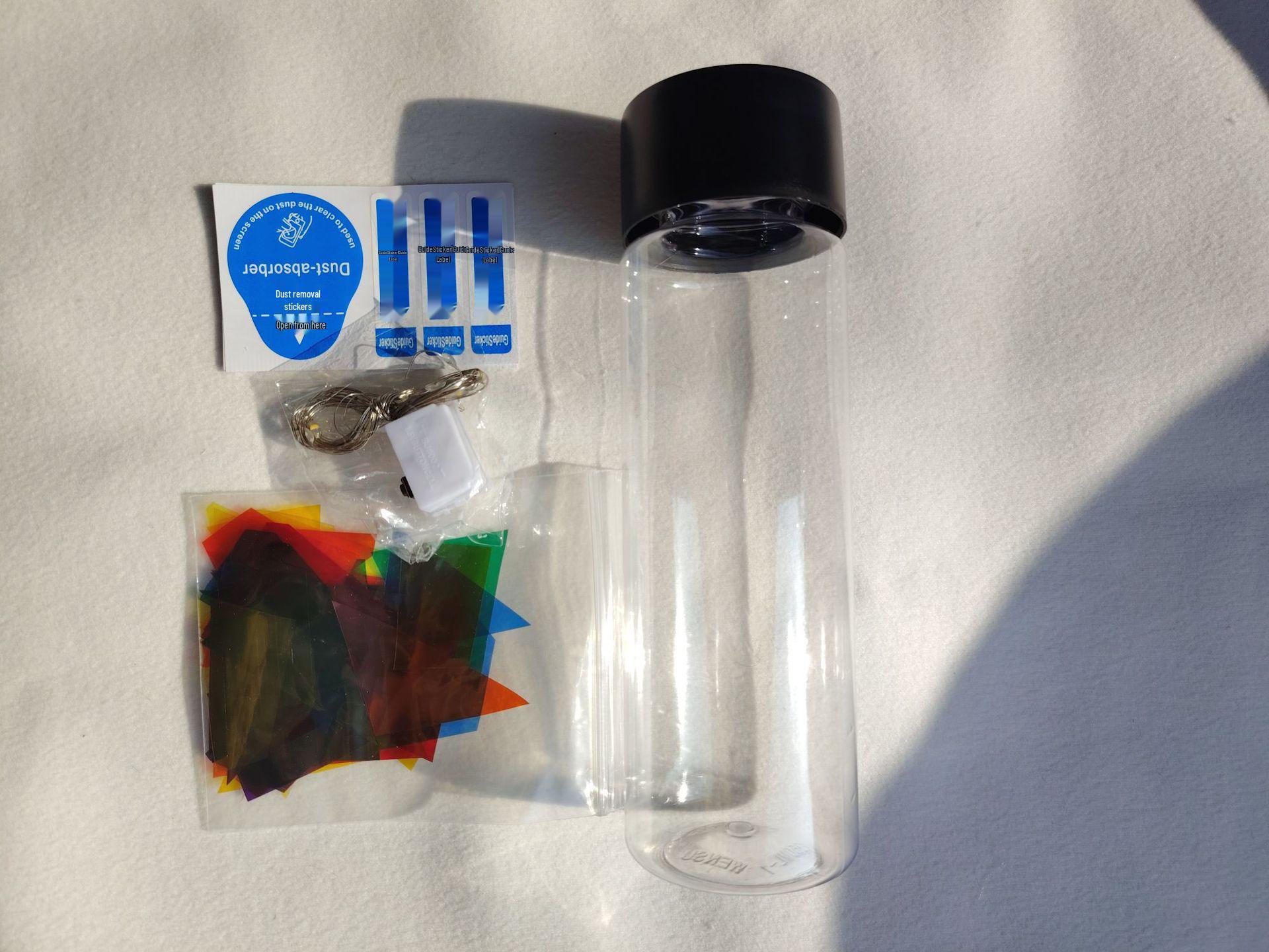 Montessori Light & Shadow Sensory Bottle Kit: Toddler Education & Training Game with Cellophane Materials
Montessori Light & Shadow Sensory Bottle Kit: Toddler Education & Training Game with Cellophane Materials