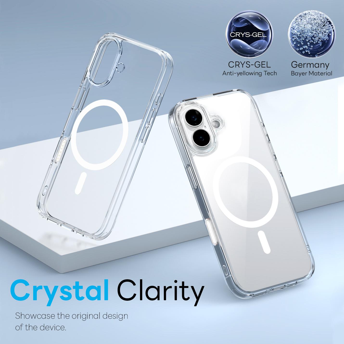 NORTHJO For iPhone 16 Magnetic Case PC+TPU Phone Cover Set with Front Screen Protector+Lens Film A
NORTHJO For iPhone 16 Magnetic Case PC+TPU Phone Cover Set with Front Screen Protector+Lens Film A