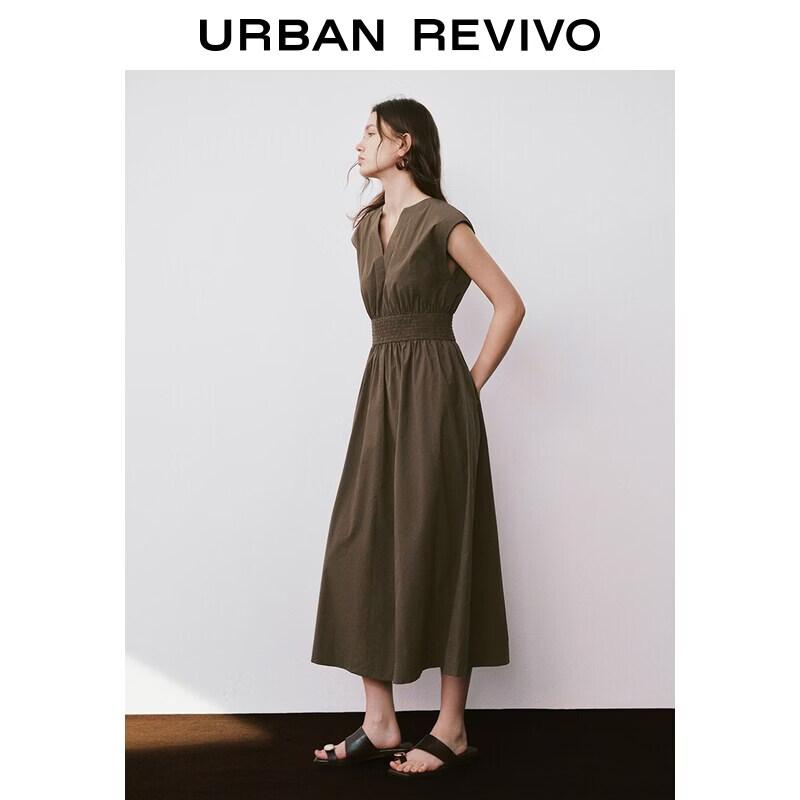 UR2026 Women s Shirred Sleeveless Maxi Dress M
UR2026 Women s Shirred Sleeveless Maxi Dress M