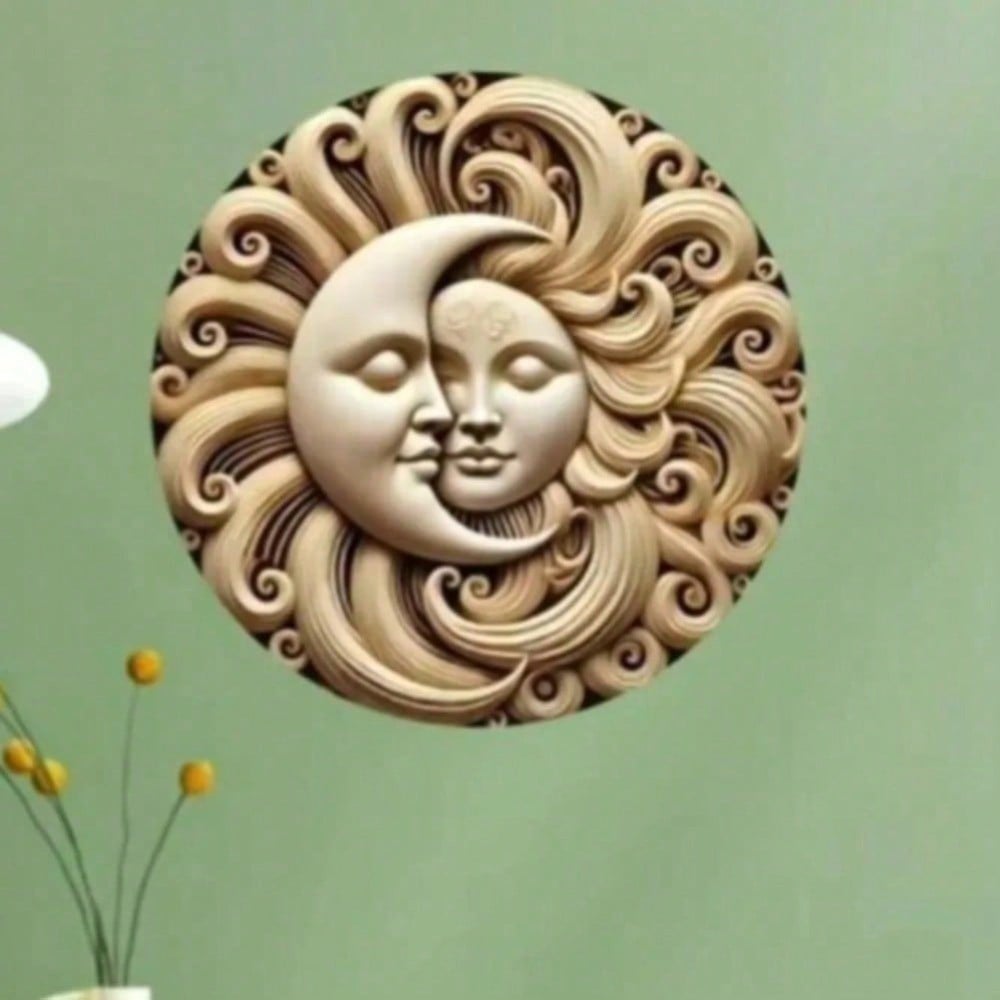 Metal Sun Moon Round Wall Art, Celestial Home Decor for Living Room Bedroom, Easy Hang Halloween Decoration 20x20 різнокольоровий
Metal Sun Moon Round Wall Art, Celestial Home Decor for Living Room Bedroom, Easy Hang Halloween Decoration 20x20 різнокольоровий