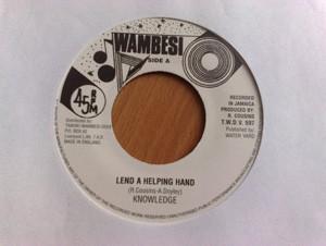 7inch Record KNOWLEDGE / CHARLIE CHAPLIN - Lend A Helping Hand / Get Up And Mo TWDV597 Tamoki Wambesi 1980 UK Reggae, Ska & Dub
7inch Record KNOWLEDGE / CHARLIE CHAPLIN - Lend A Helping Hand / Get Up And Mo TWDV597 Tamoki Wambesi 1980 UK Reggae, Ska & Dub