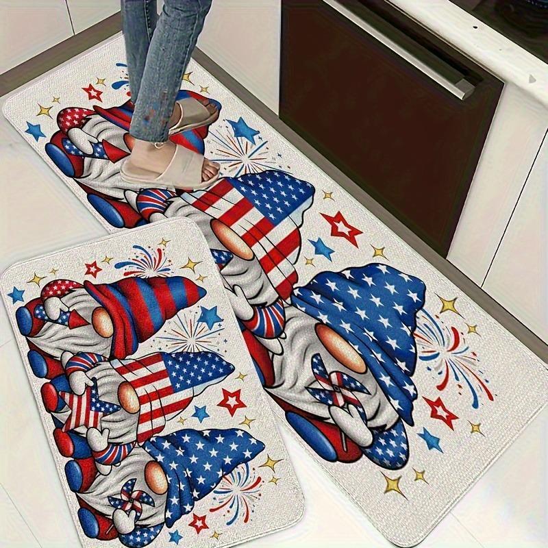 1PC Patriotic Gnome CelebrationKitchen Rug Non-Slip Door Mat Pop design Bathroom Rug Bath Mat Carpet for Home Sink Laundry Decor 40cm x 60cm
1PC Patriotic Gnome CelebrationKitchen Rug Non-Slip Door Mat Pop design Bathroom Rug Bath Mat Carpet for Home Sink Laundry Decor 40cm x 60cm