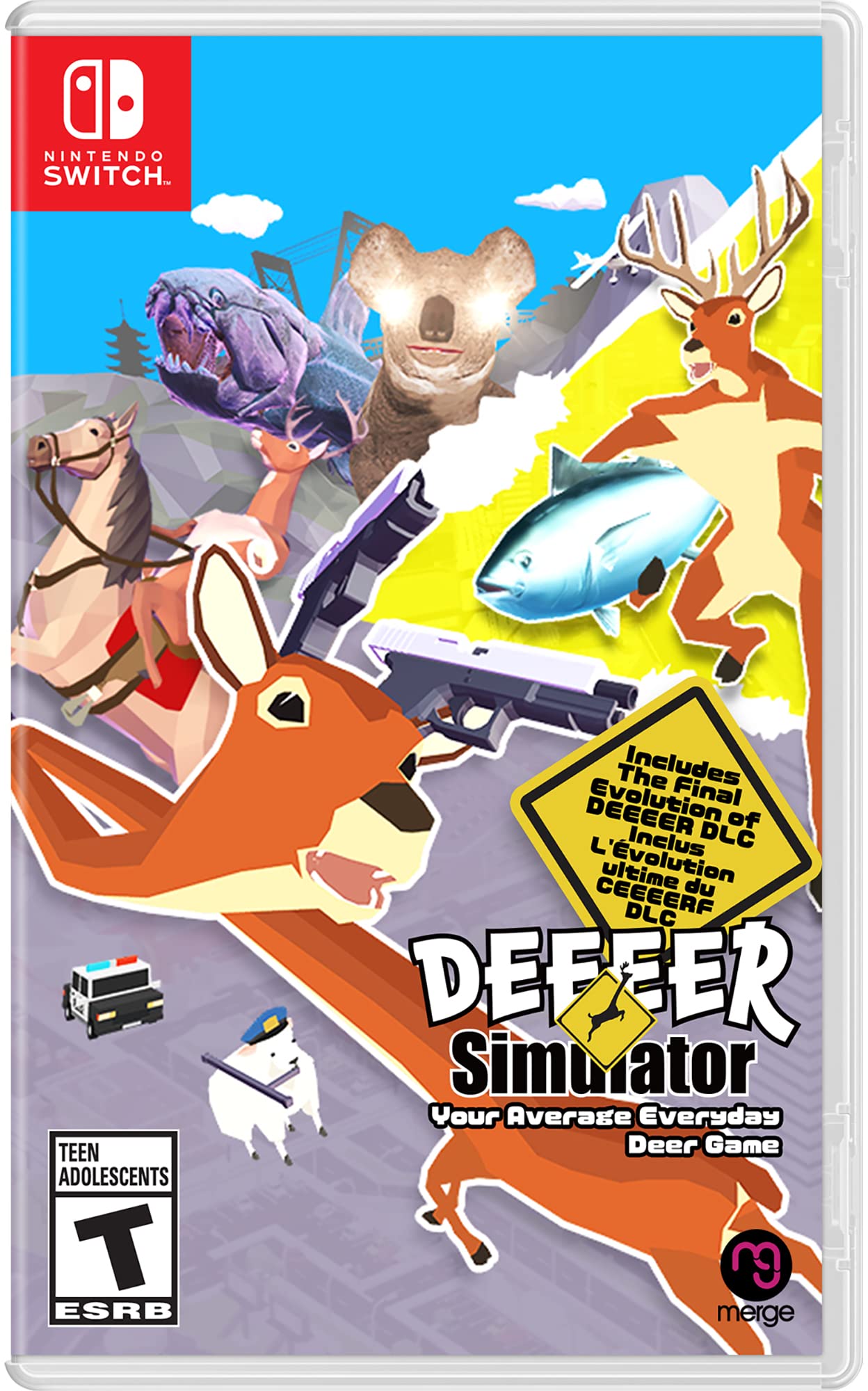 DEEEER Your Average Everyday Deer Game North Switch Simulator (Imported America) – червоний
DEEEER Your Average Everyday Deer Game North Switch Simulator (Imported America) – червоний