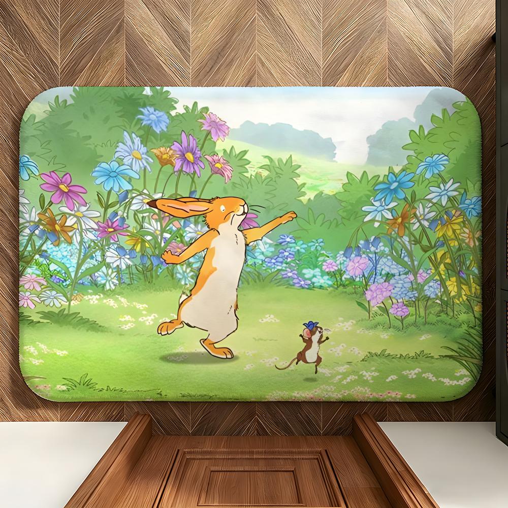 Book G-Guess How Much I Love You Floor Mat Soft Flannel Entrance Door Mat Non Slip Absorbent Bathroom Bedroom Floor Rug 40x60cm
Book G-Guess How Much I Love You Floor Mat Soft Flannel Entrance Door Mat Non Slip Absorbent Bathroom Bedroom Floor Rug 40x60cm