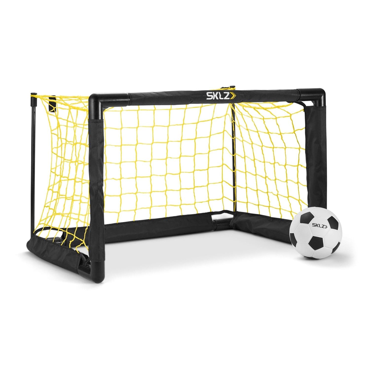 SKLZ Pro Mini футбольные ворота для детей, для игры в футбол в помещении и на улице 56 x 40 x 41 японские детские, складные, для использования, сетка, см, черные/желтые [обычные
SKLZ Pro Mini футбольные ворота для детей, для игры в футбол в помещении и на улице 56 x 40 x 41 японские детские, складные, для использования, сетка, см, черные/желтые [обычные