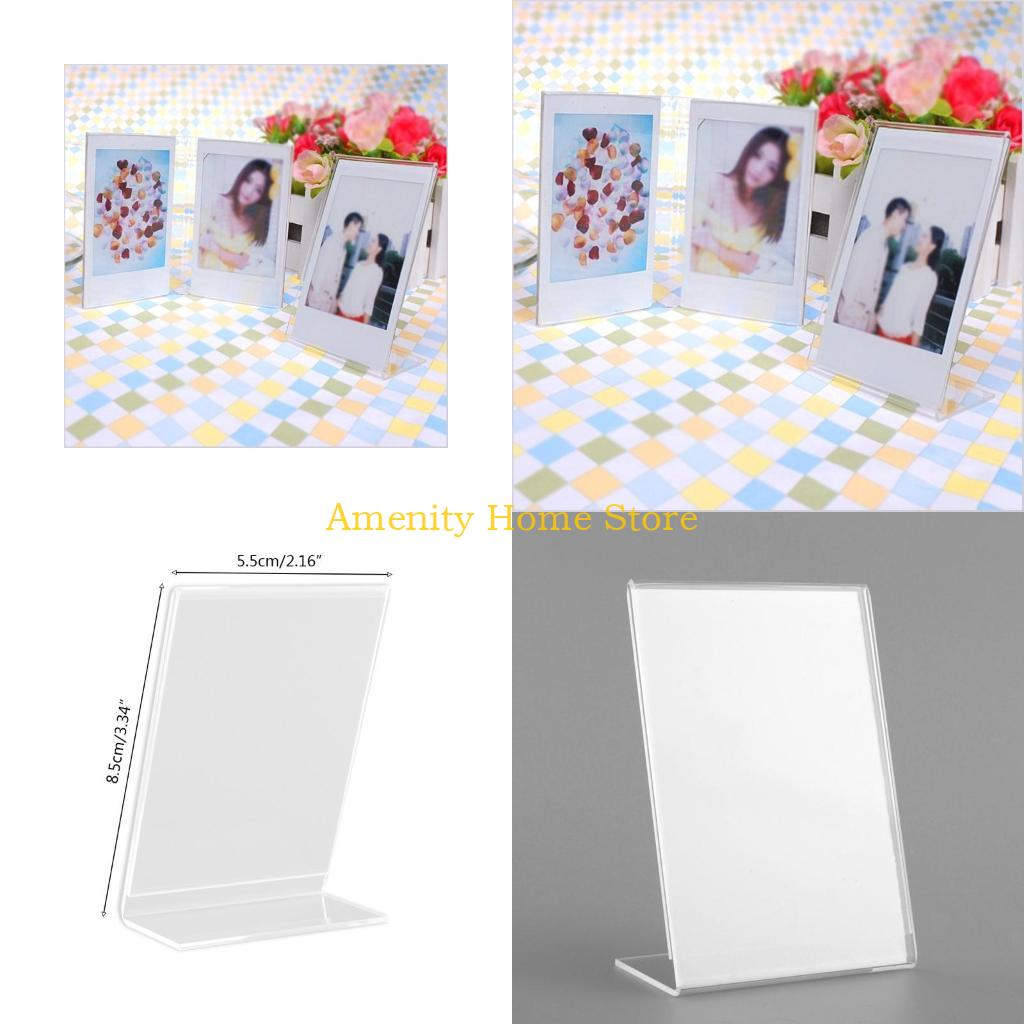 F26C Acrylic Mini Photo Frame Holder Standing Rack Clear Photos Frames Shelf for Home Bedroom Dormitory Office Desktop 3 Inch чистый
F26C Acrylic Mini Photo Frame Holder Standing Rack Clear Photos Frames Shelf for Home Bedroom Dormitory Office Desktop 3 Inch чистый