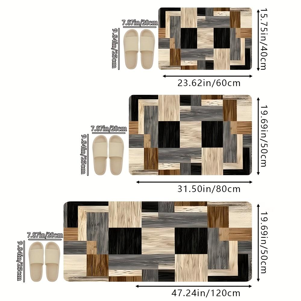 VIKAMA Geometric Patchwork Floor Mat Kitchen Rug Soft Door Mat Welcome Mat Living Room Carpet Rug For Bedroom Home Decoration 40X60CM (1.3X2FT
VIKAMA Geometric Patchwork Floor Mat Kitchen Rug Soft Door Mat Welcome Mat Living Room Carpet Rug For Bedroom Home Decoration 40X60CM (1.3X2FT