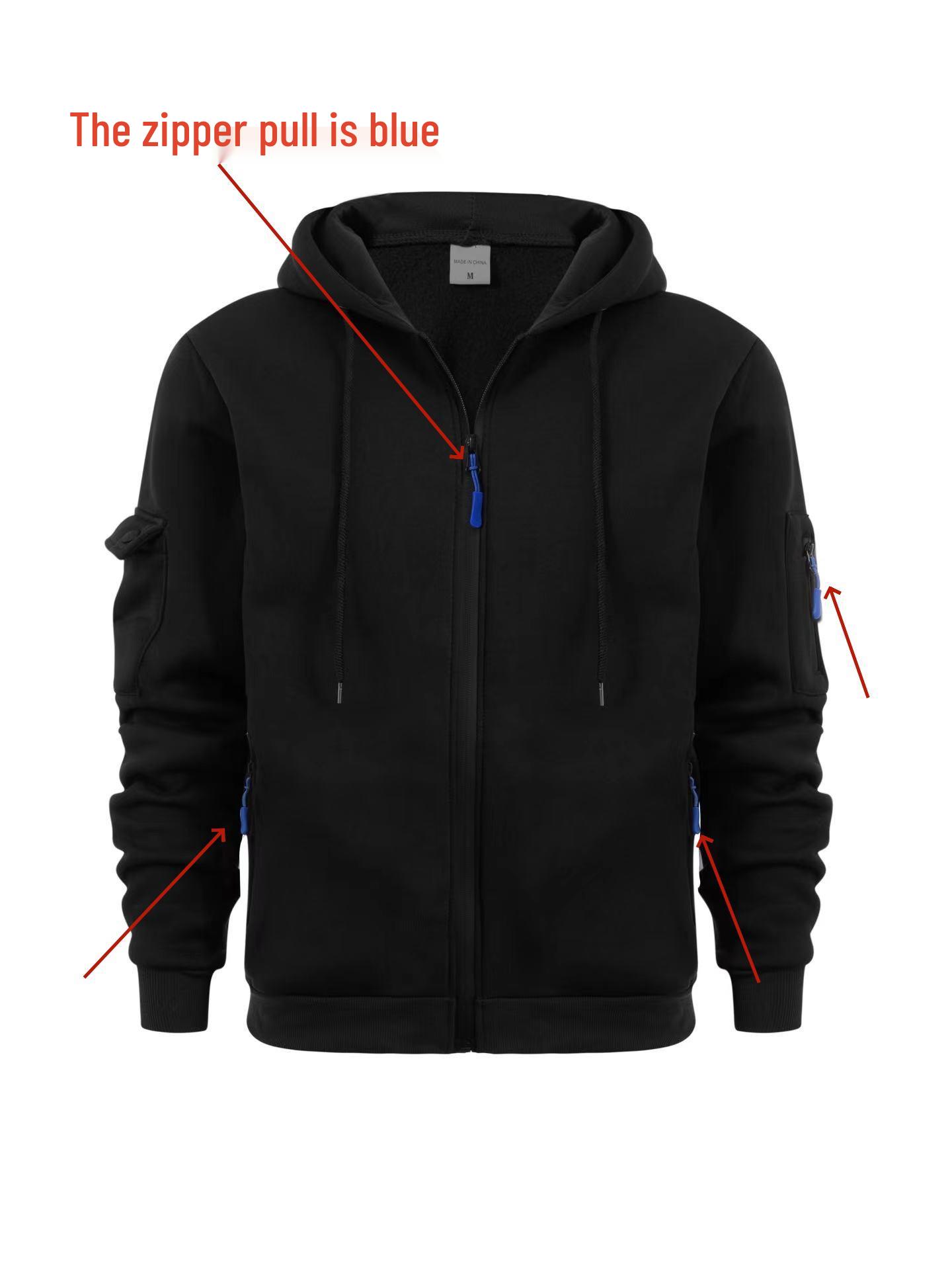 Men s Cross-Border Spring/Autumn Hoodie with Zipper Arm Pocket - Plus Size Casual Sports Jacket XXL
Men s Cross-Border Spring/Autumn Hoodie with Zipper Arm Pocket - Plus Size Casual Sports Jacket XXL