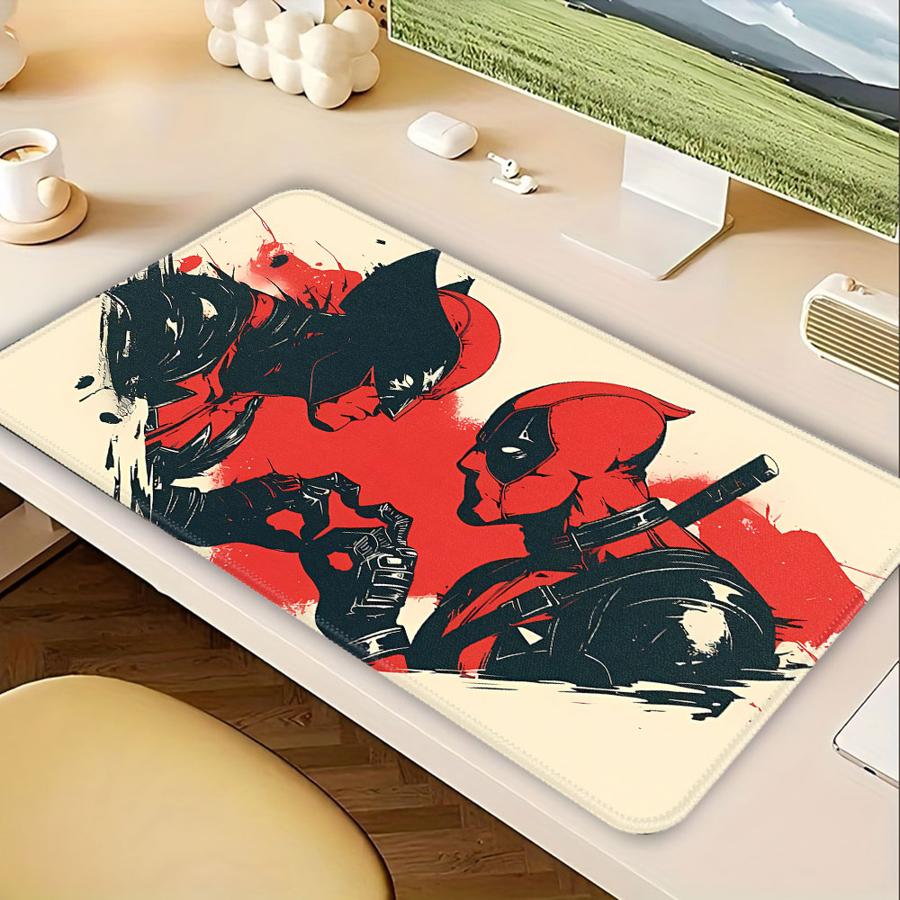 Marvel Deadpool Wolverine Cute Mouse Pad office Pad Computer Laptop Pad Desk accessories Game Console Pad Keyboard Mouse Pad 260x210x2mm
Marvel Deadpool Wolverine Cute Mouse Pad office Pad Computer Laptop Pad Desk accessories Game Console Pad Keyboard Mouse Pad 260x210x2mm