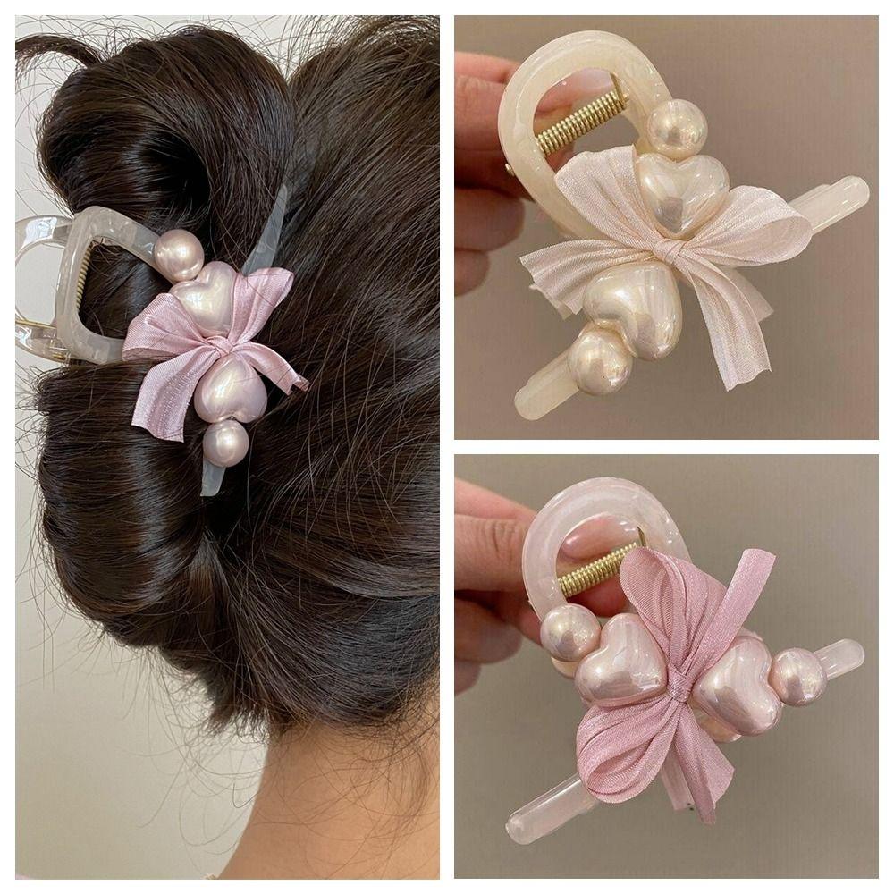 Plastic Middle Shark Clip Ponytail Holder Cross Claw Clip Kawaii Bow Hair Claw Women
Plastic Middle Shark Clip Ponytail Holder Cross Claw Clip Kawaii Bow Hair Claw Women