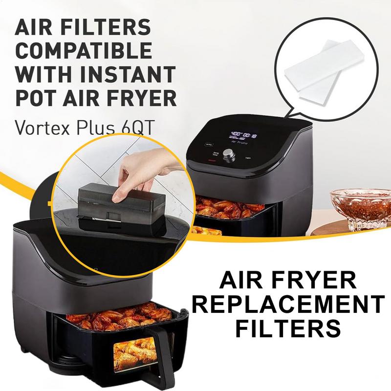 Air Fryer Replacement Filters Air Fryer Odor Erase Air Filters Replacement Filtration Sponge Liners 20X For 6QT Baking Oven Food CHINA
Air Fryer Replacement Filters Air Fryer Odor Erase Air Filters Replacement Filtration Sponge Liners 20X For 6QT Baking Oven Food CHINA