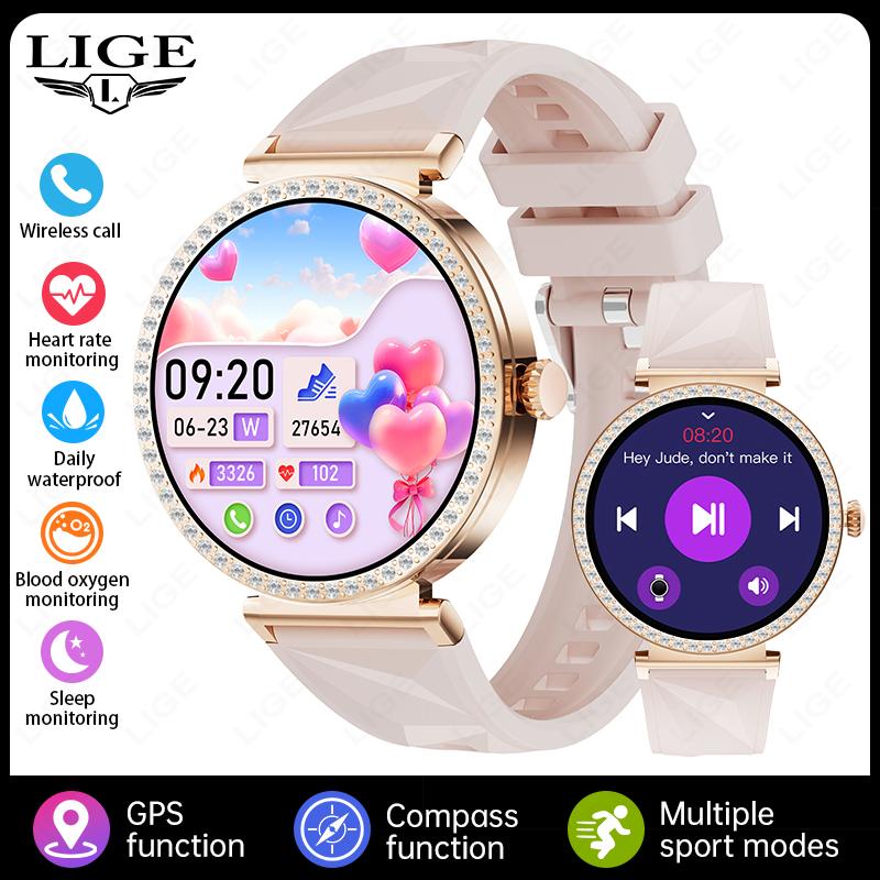 New GPS Track Smart Watch For Lady Bluetooth Call 100+Sports Mode Fitness Women Smartwatch DIY Dials For Android IOS
New GPS Track Smart Watch For Lady Bluetooth Call 100+Sports Mode Fitness Women Smartwatch DIY Dials For Android IOS