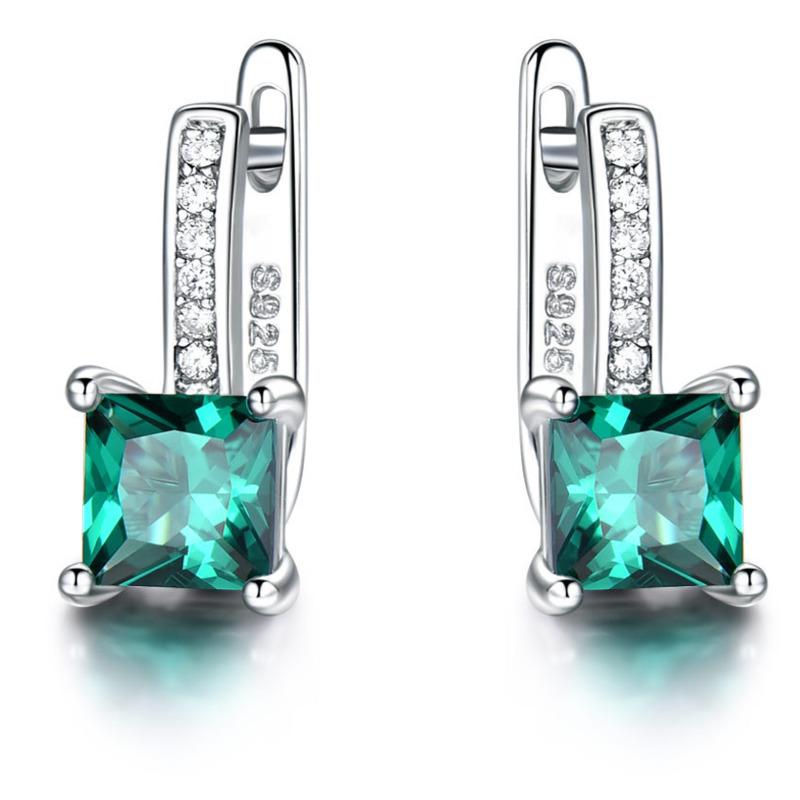 Gica Gem 925 Sterling Silver Square Shape Класичні гарячі сережки-гвоздики для жінок з тонким темпераментом, високоякісні ювелірні вироби, подарунок до Дня матері 925 Silver зелений
Gica Gem 925 Sterling Silver Square Shape Класичні гарячі сережки-гвоздики для жінок з тонким темпераментом, високоякісні ювелірні вироби, подарунок до Дня матері 925 Silver зелений