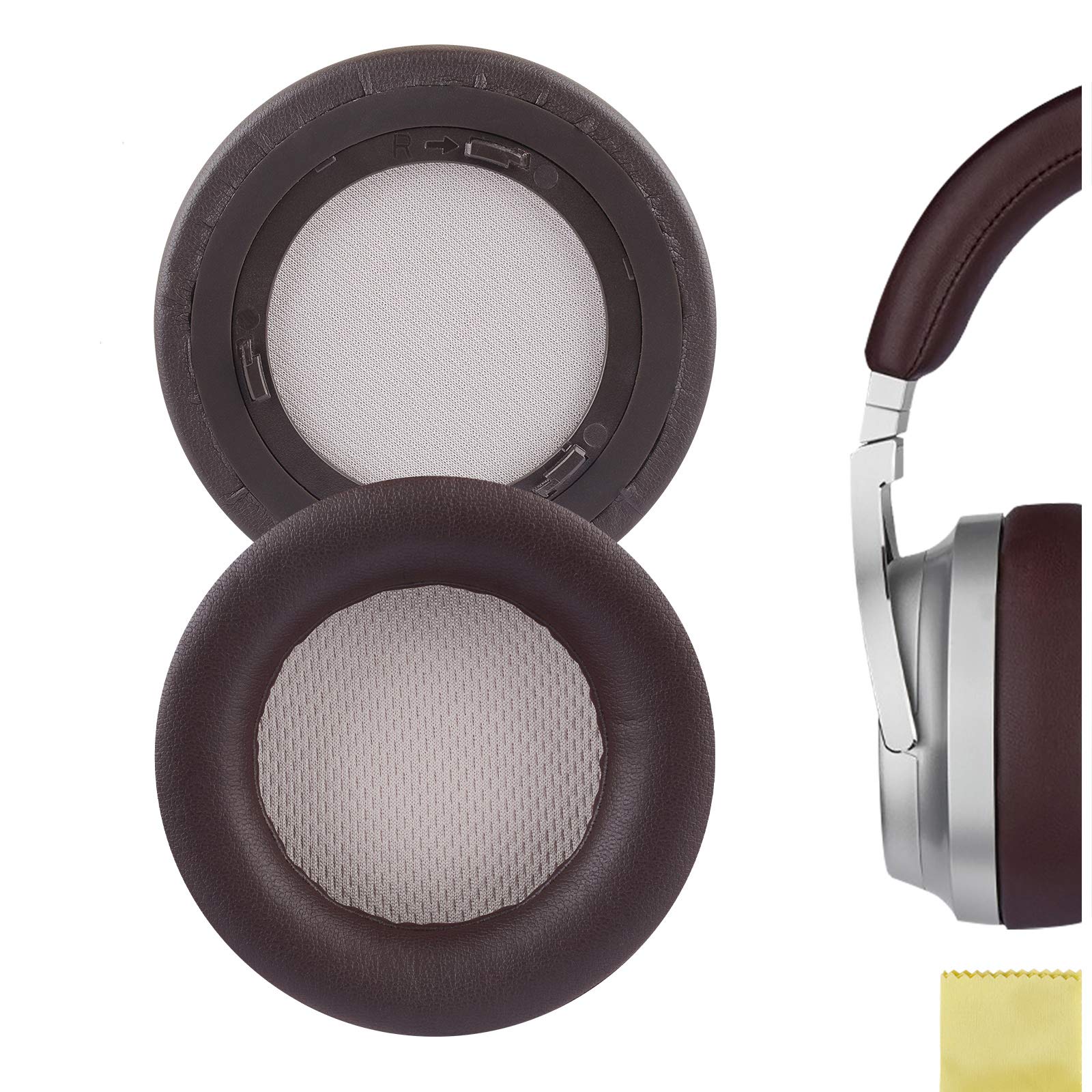 Geekria QuickFit Ear Pads Compatible with Corsair Virtuoso RGB/WirelessSE/WirelessXT Headphones (Protein Leather/Brown)
Geekria QuickFit Ear Pads Compatible with Corsair Virtuoso RGB/WirelessSE/WirelessXT Headphones (Protein Leather/Brown)
