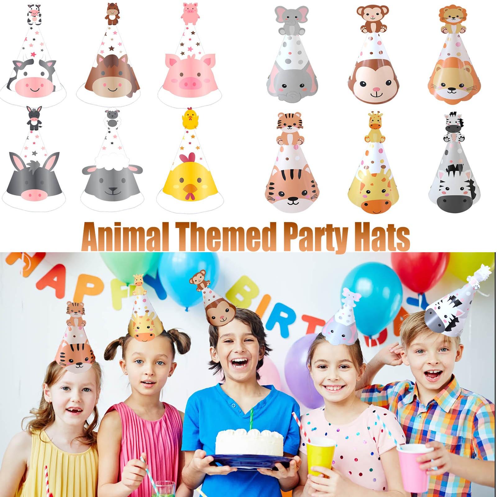 Forest Animal Jungle Theme Party Children s Birthday Hat Card Head Elephant Party Hat One Size
Forest Animal Jungle Theme Party Children s Birthday Hat Card Head Elephant Party Hat One Size