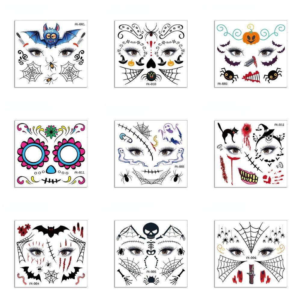 Scar Horror Temporary Decor Face Stickers Tattoo Decals Halloween Tattoo Sticker Children
Scar Horror Temporary Decor Face Stickers Tattoo Decals Halloween Tattoo Sticker Children