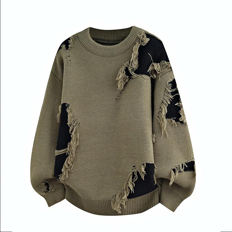 Мужской вязаный свитер с кисточками Осень Зима Мужской повседневный пуловер с круглым вырезом Мужской теплый свитер Уличный трендовый свитер Мужские майки 4XL зелёный
Мужской вязаный свитер с кисточками Осень Зима Мужской повседневный пуловер с круглым вырезом Мужской теплый свитер Уличный трендовый свитер Мужские майки 4XL зелёный