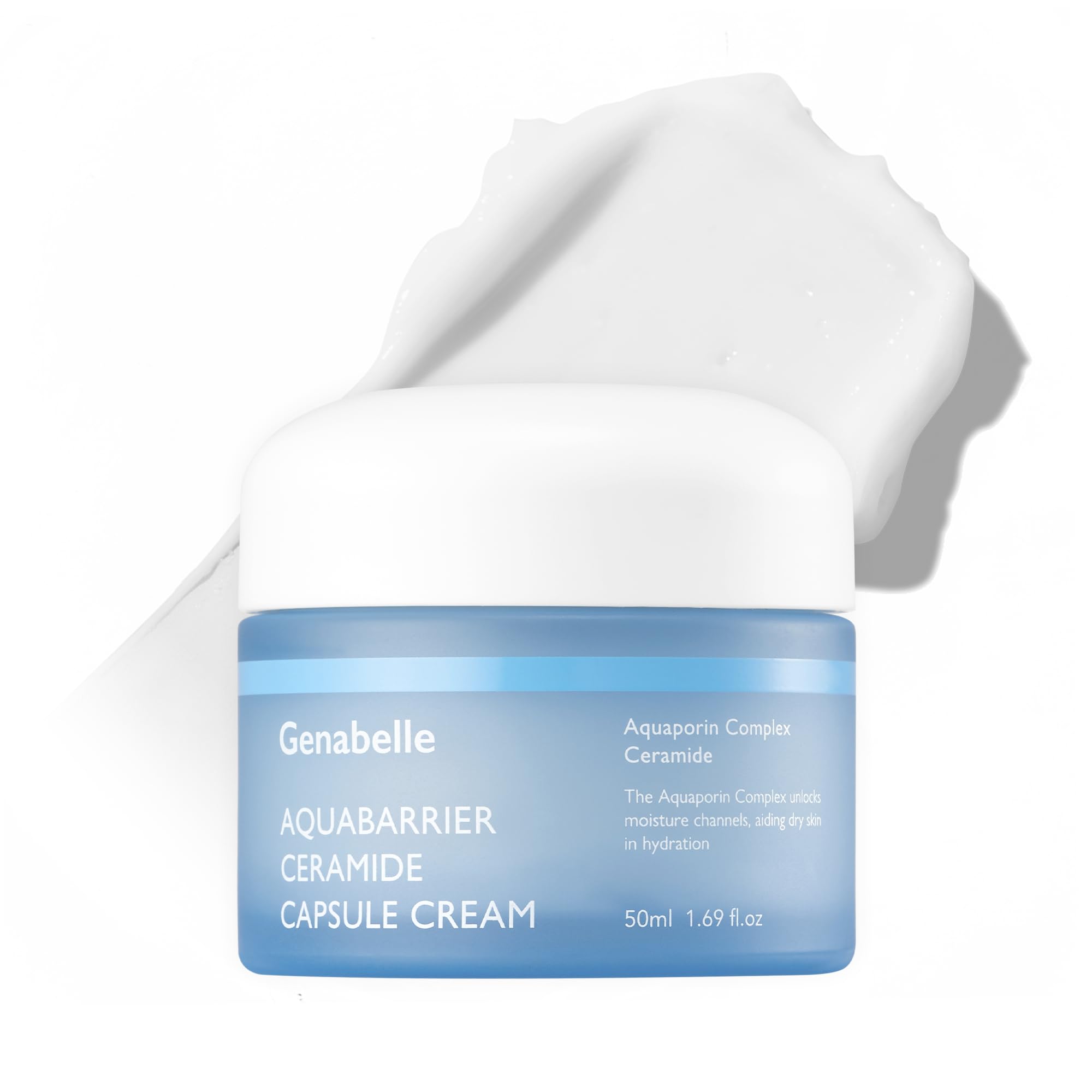 Genabelle Aqua Barrier Ceramide Capsule Moisturizing Cream with Panthenol and Hyaluronic Acid for and Inner Dry Skin Cream, 50ml, Dry, Sensitive,
Genabelle Aqua Barrier Ceramide Capsule Moisturizing Cream with Panthenol and Hyaluronic Acid for and Inner Dry Skin Cream, 50ml, Dry, Sensitive,