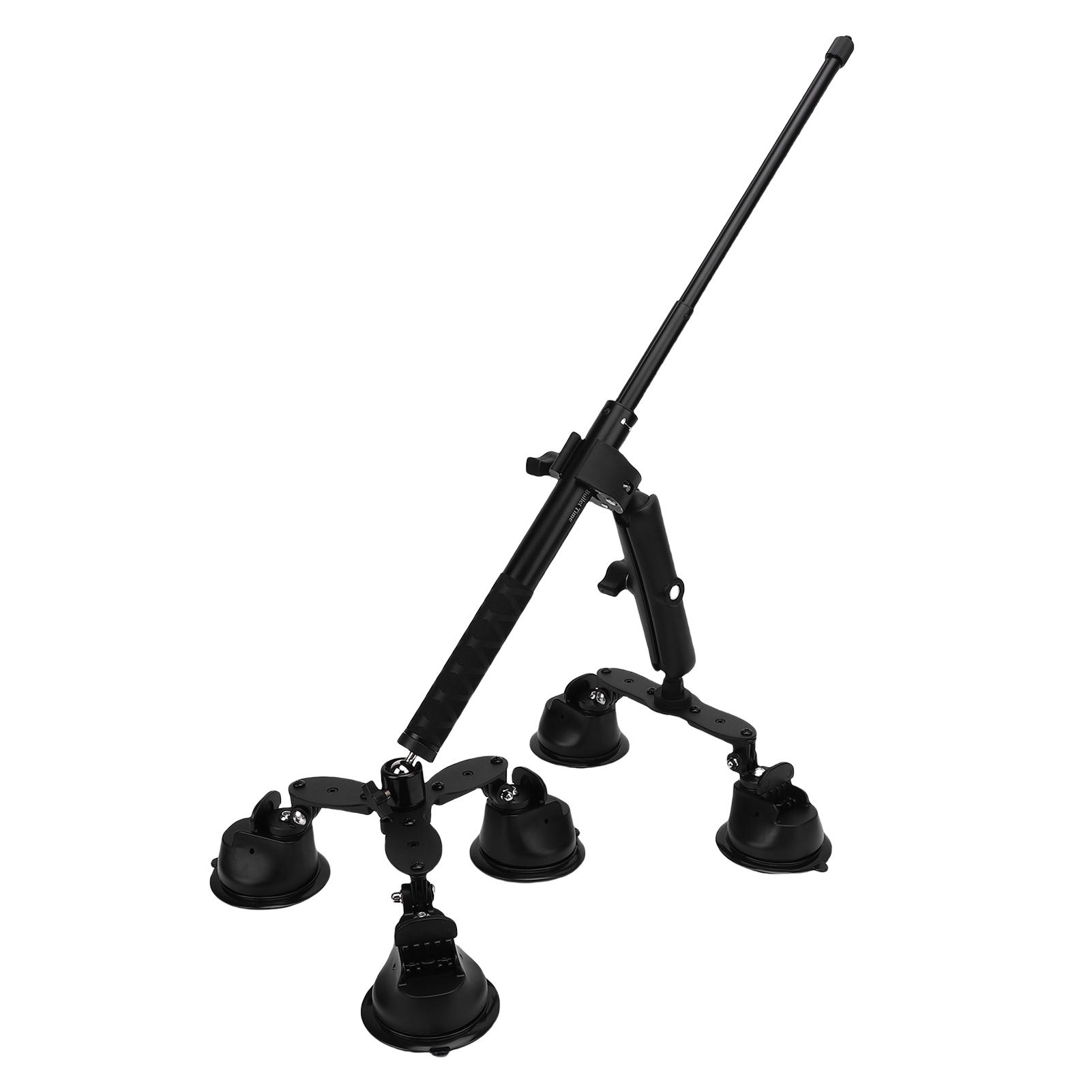 Suction Cup Car Mount Kit 5 in 1 Outside Car Mount with 115cm Selfie Stick Replacement for Insta360 X5 X4 X3 X2 RS
Suction Cup Car Mount Kit 5 in 1 Outside Car Mount with 115cm Selfie Stick Replacement for Insta360 X5 X4 X3 X2 RS