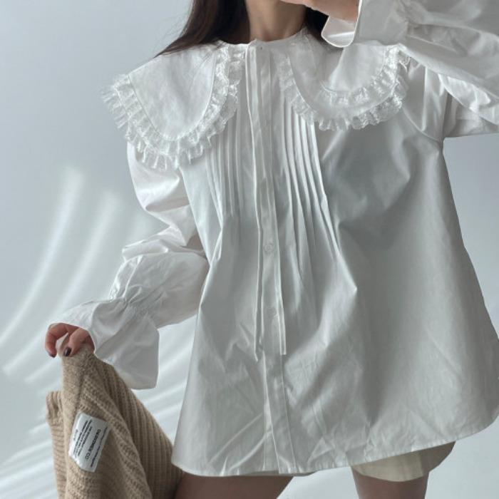Dongdaemun 2026 Spring/Autumn French-Inspired Lace-Up Ruffle Blouse for Women One Size білий
Dongdaemun 2026 Spring/Autumn French-Inspired Lace-Up Ruffle Blouse for Women One Size білий