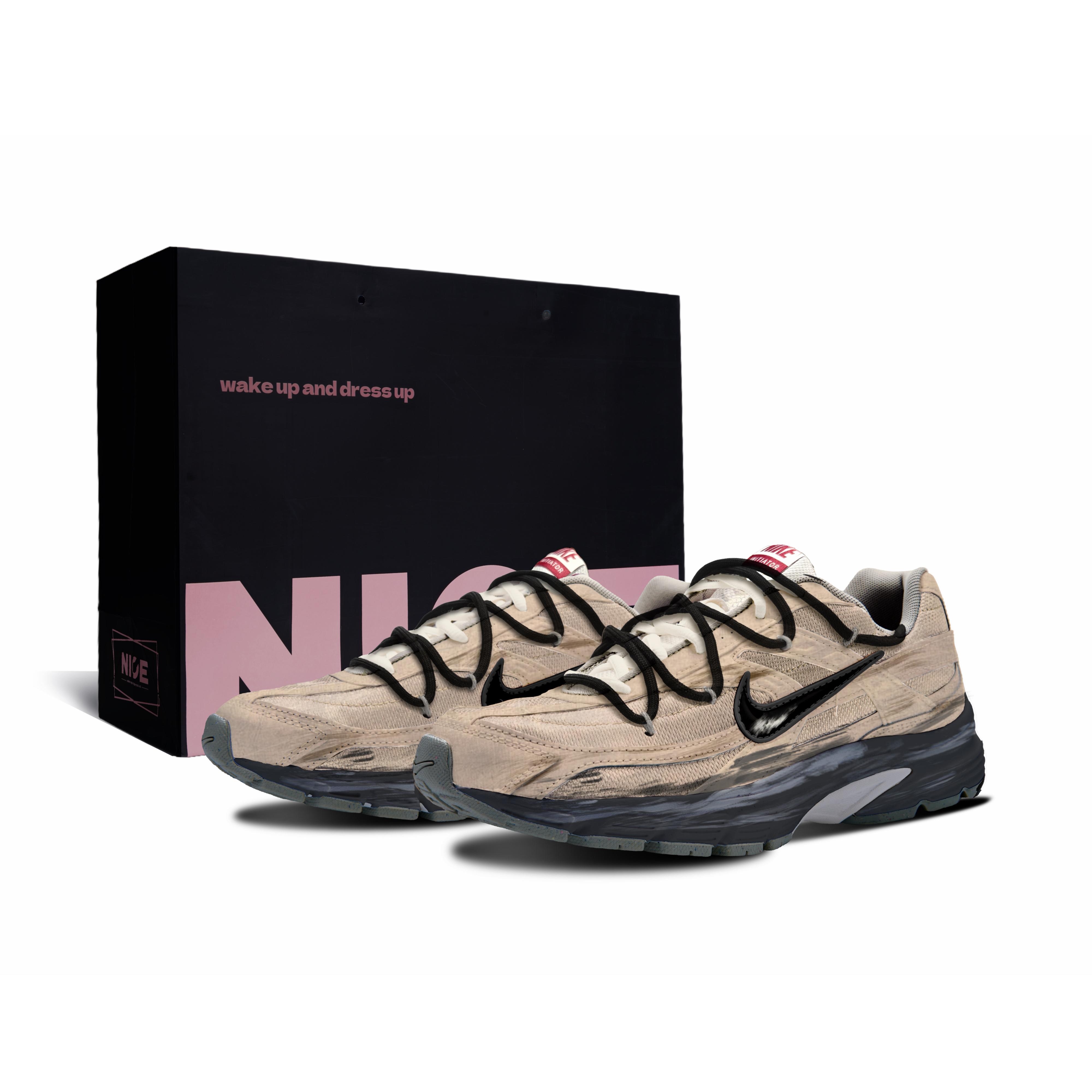 Nike Initiator Running Shoes Men s Low Top Sand/Black/White 394055-100 (Team2067-LD) 41
Nike Initiator Running Shoes Men s Low Top Sand/Black/White 394055-100 (Team2067-LD) 41