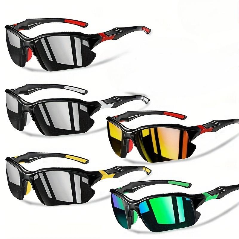 5PCS Outdoor Sport Adult Sunglasses Men Male Female Driving Eyewear UV400 Cycle Sun Glasses Women Fashion Baseball Shades
5PCS Outdoor Sport Adult Sunglasses Men Male Female Driving Eyewear UV400 Cycle Sun Glasses Women Fashion Baseball Shades