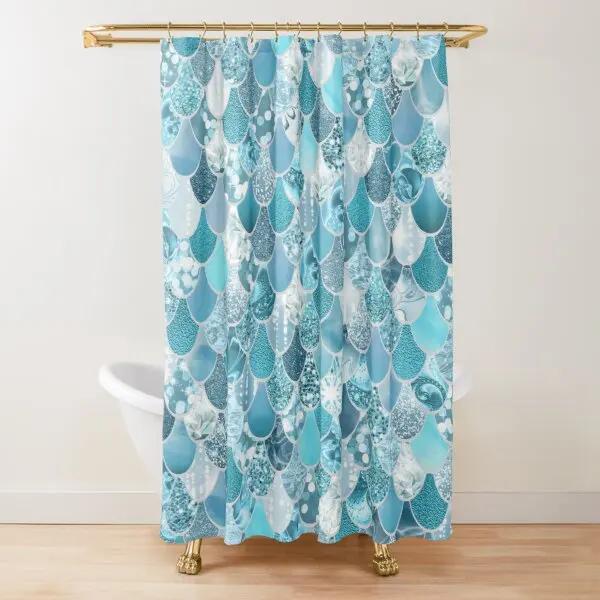Golden Mermaid Glitter Scales Shower Curtain Shiny Rainbow Shower Curtains Bathroom Decor Polyester Waterproof Bath With Hooks W60H190(CM)-1 Pcs
Golden Mermaid Glitter Scales Shower Curtain Shiny Rainbow Shower Curtains Bathroom Decor Polyester Waterproof Bath With Hooks W60H190(CM)-1 Pcs