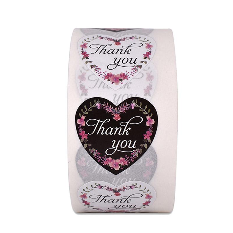 NEW Heart Thank You Stickers Floral Wedding Festival Party Favors Paper Decorative Sticker Envelope Package Seal Label Sticke
NEW Heart Thank You Stickers Floral Wedding Festival Party Favors Paper Decorative Sticker Envelope Package Seal Label Sticke