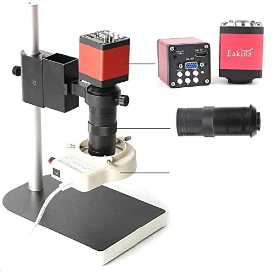 zmart Microscope HD 13MP HDMI VGA Industrial Camera 130X Lens 1080P Industrial Video Camera Stereo Microscope Metal Electronic Magnification Magnified
zmart Microscope HD 13MP HDMI VGA Industrial Camera 130X Lens 1080P Industrial Video Camera Stereo Microscope Metal Electronic Magnification Magnified