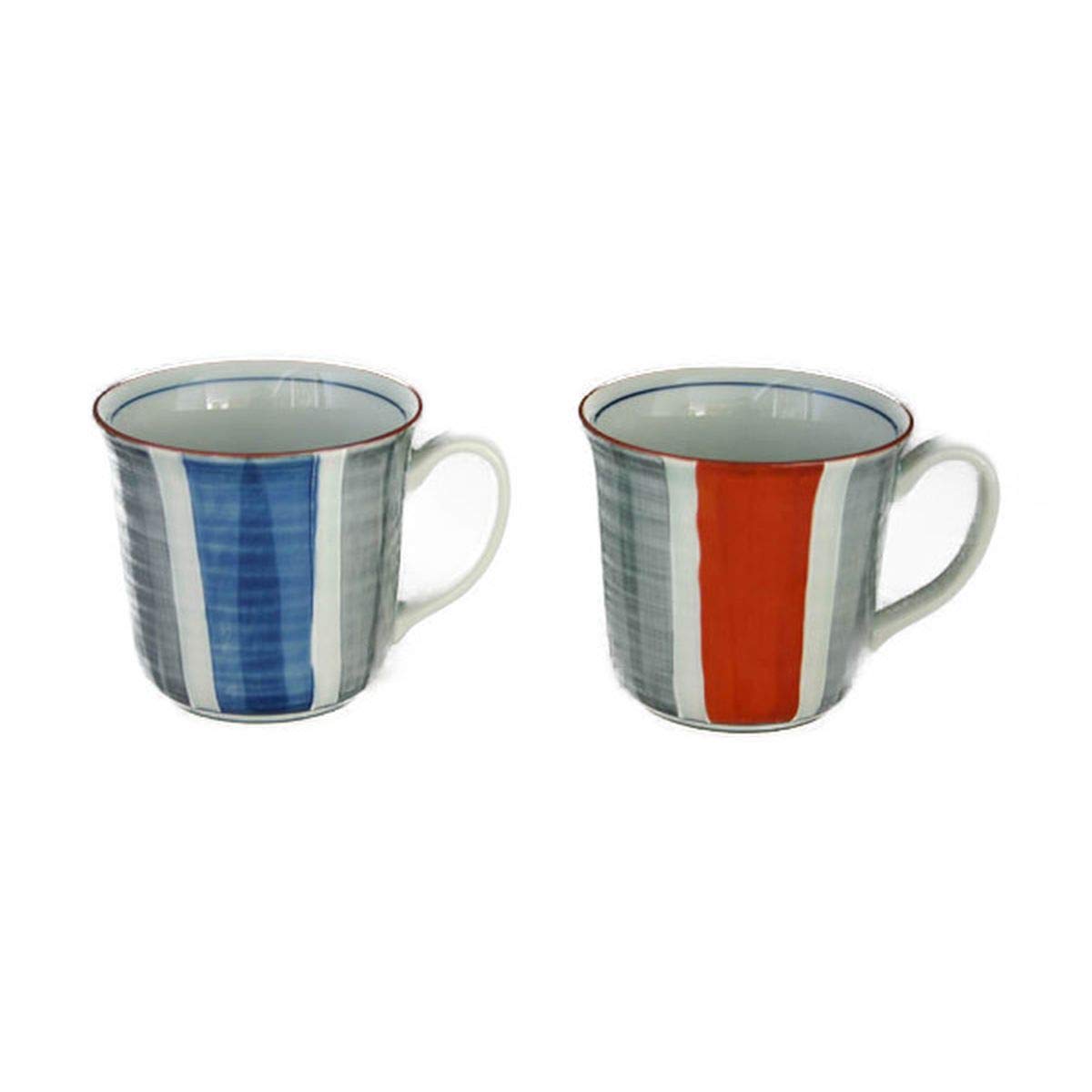 CtoC ARITA Mug Multi x 9 x 300cc Pair Mug Unique Two Color Brush Made in Japan Arita Ware 448716 11.2 8.6cm
CtoC ARITA Mug Multi x 9 x 300cc Pair Mug Unique Two Color Brush Made in Japan Arita Ware 448716 11.2 8.6cm