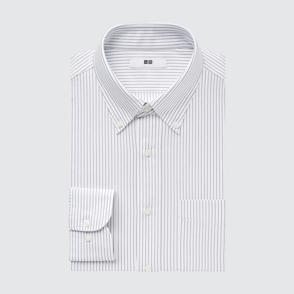Рубашка из джерси в полоску UNIQLO Non-Iron (Воротник на пуговицах с длинным рукавом) К
Рубашка из джерси в полоску UNIQLO Non-Iron (Воротник на пуговицах с длинным рукавом) К
