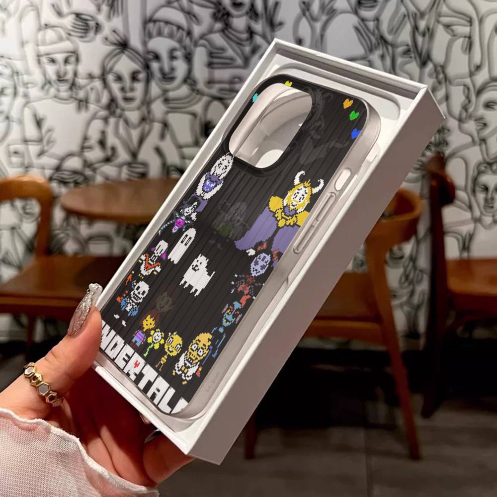 U-Undertale Phone Case For IPhone 17 16 15 14 Plus 13 12 11 Pro Max Pro Wave Corrugated Cover iPhone 15
U-Undertale Phone Case For IPhone 17 16 15 14 Plus 13 12 11 Pro Max Pro Wave Corrugated Cover iPhone 15