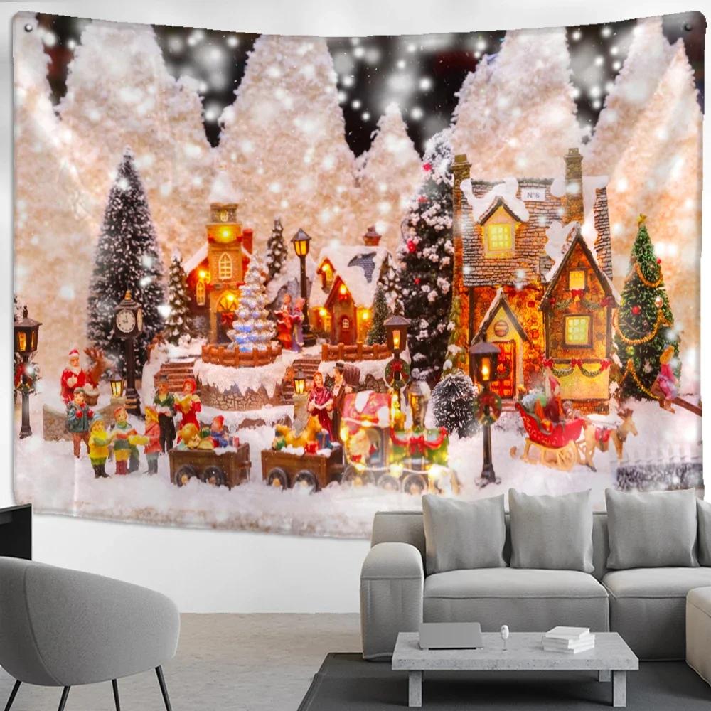 Christmas Cartoon Illustration Tapestry Wall Hanging Cute Kawaii Boho Style Background Cloth Home Decor 74x94cm(29x37in)
Christmas Cartoon Illustration Tapestry Wall Hanging Cute Kawaii Boho Style Background Cloth Home Decor 74x94cm(29x37in)
