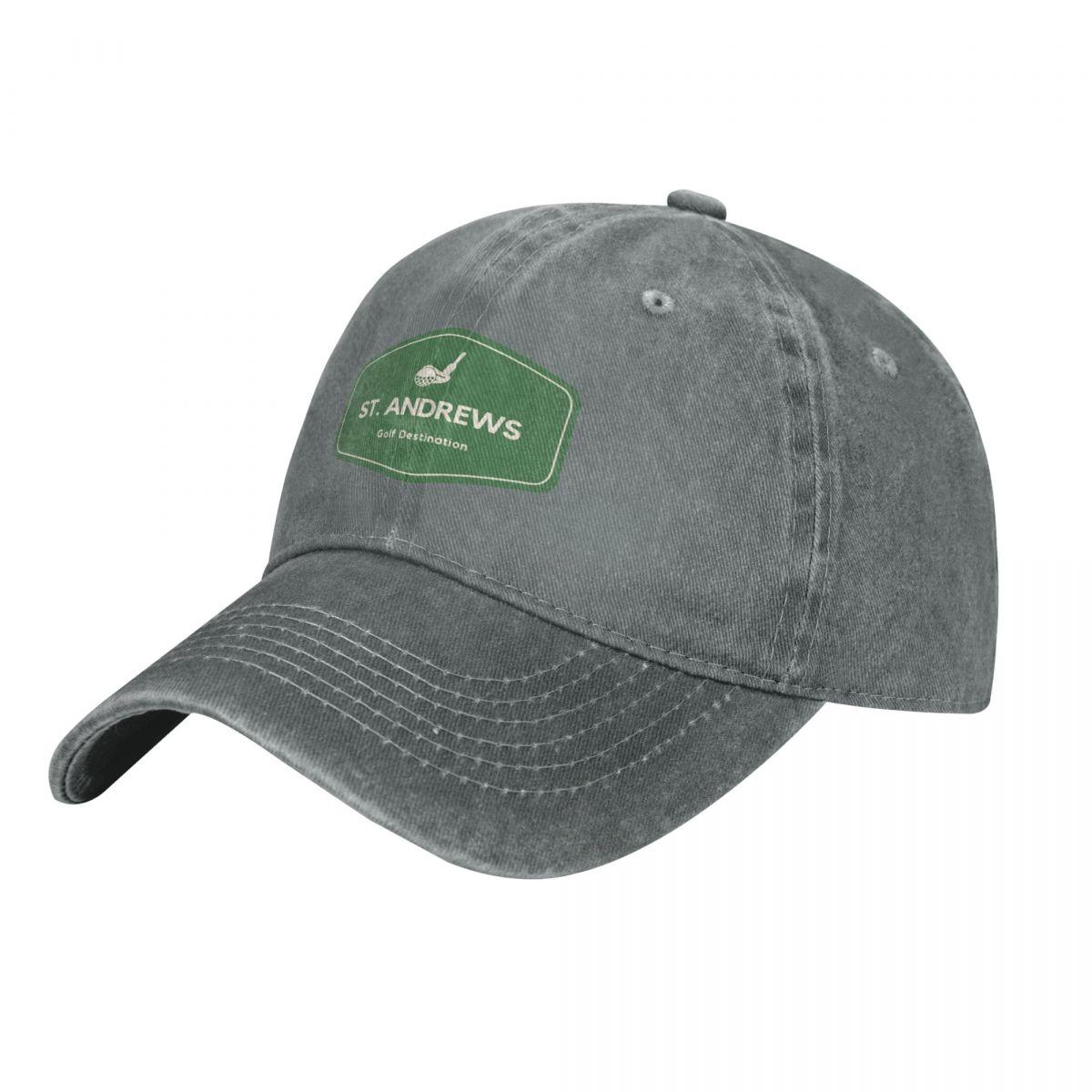 Сент-Ендрюс у Шотландії - Поле для гольфу Old Course Travel Destination Logo Baseball Cap Hat Hat Unisex |-F-| Кепка жіноча унісекс
Сент-Ендрюс у Шотландії - Поле для гольфу Old Course Travel Destination Logo Baseball Cap Hat Hat Unisex |-F-| Кепка жіноча унісекс
