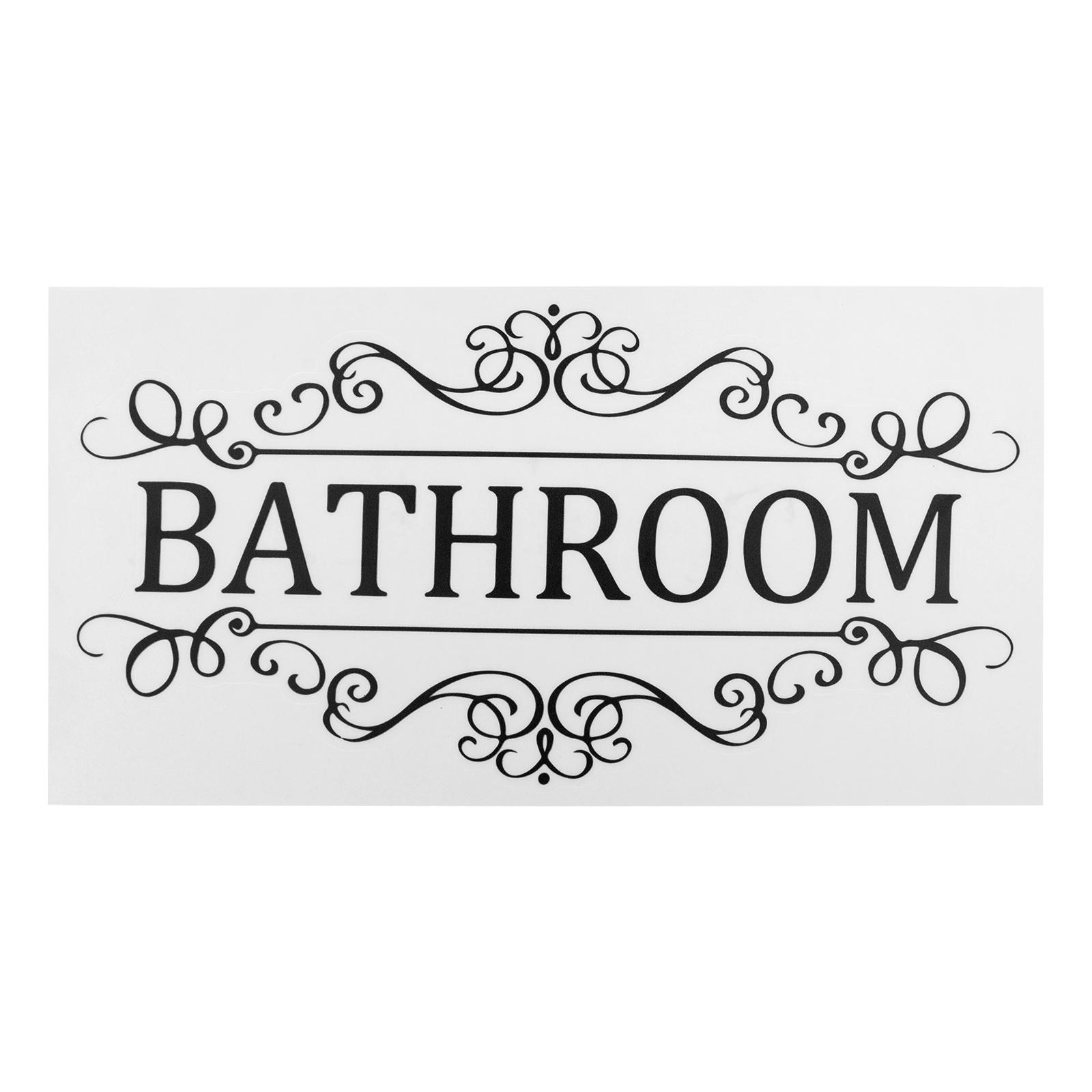 Removable Black Self-Adhesive Door Decals for Bathroom Laundry Pantry Modern Typography Wall Art
Removable Black Self-Adhesive Door Decals for Bathroom Laundry Pantry Modern Typography Wall Art