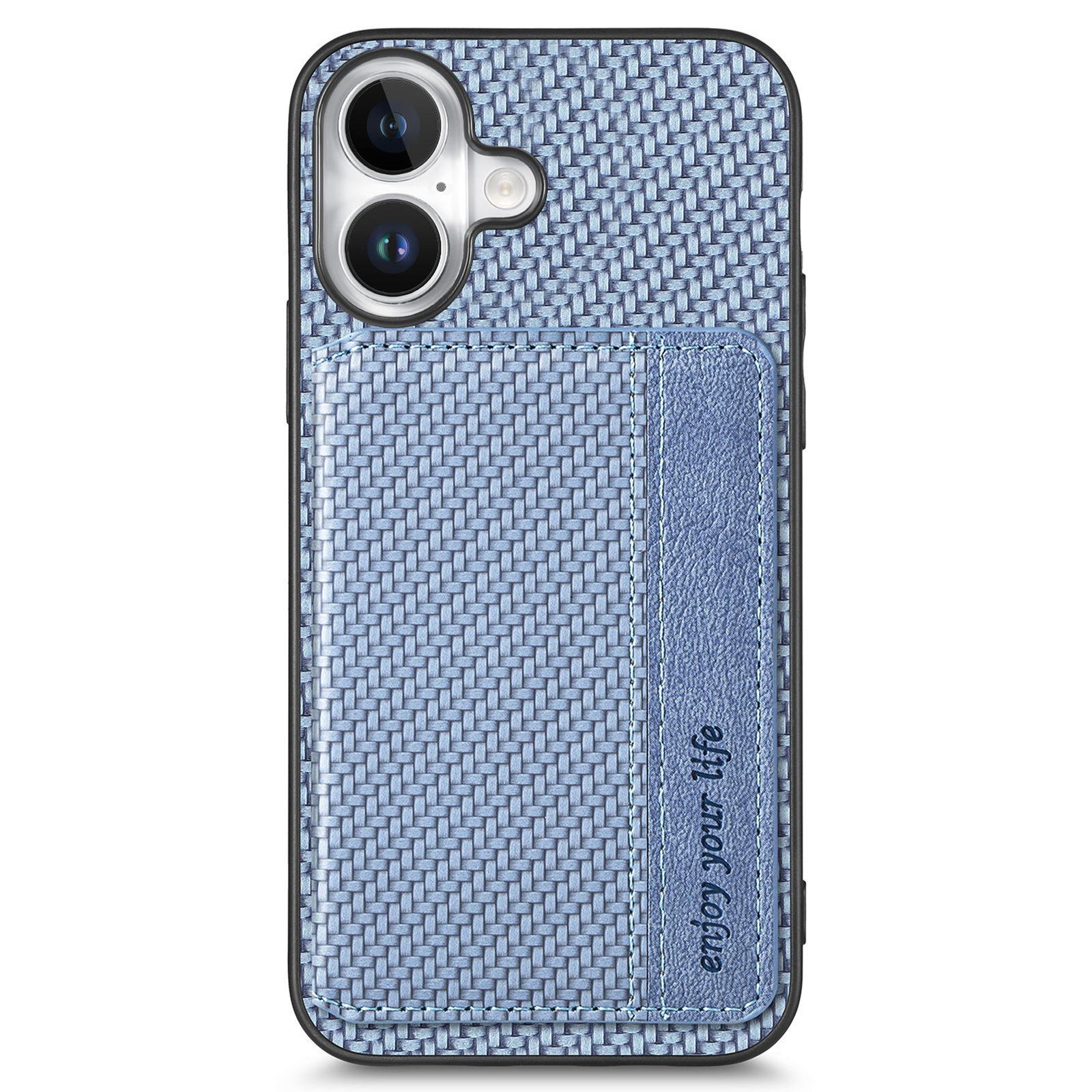 C1-02 For iPhone 16 Case RFID Blocking Card Holder Carbon Fiber Leather+PC+TPU Phone Cover
C1-02 For iPhone 16 Case RFID Blocking Card Holder Carbon Fiber Leather+PC+TPU Phone Cover